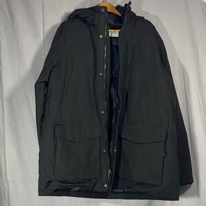 REI Cooperative Women's Black Insulated Hooded Parka Jacket Sz XL Coat